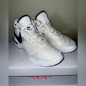 Men's Nike Zoom LeBron NXXT Gen TB Basketball Shoes White FN7092-100 Size 11M